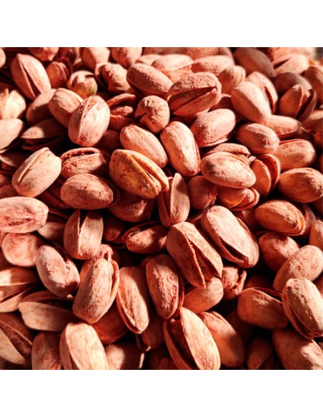 Red pistachio nuts