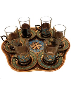 diamond engraved tea set 2