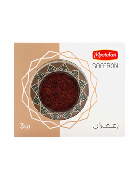 Mostafavi Saffron 3 Gram Pack