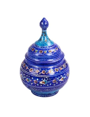 minakari blue candy bowl