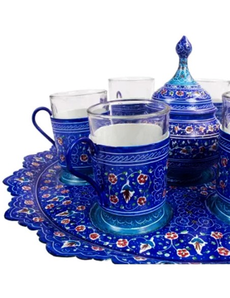 buying minakari set of tea glasses