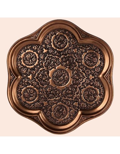copper masterpiece tea tray