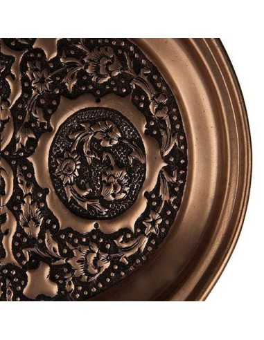 copper masterpiece tea set details