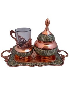 buy khatamkari Persian tea set