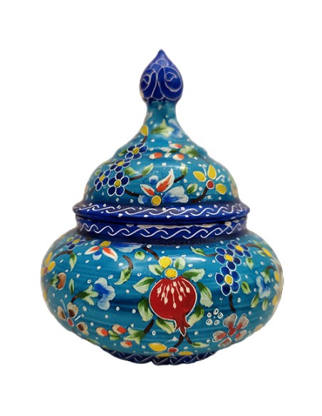 minakari sugar bowl for tea