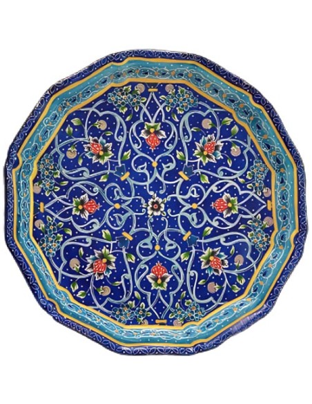 minakari platter for tea