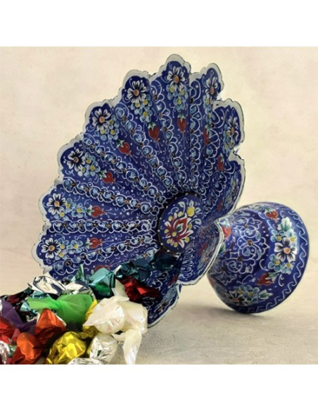 minakari small pedestal bowl