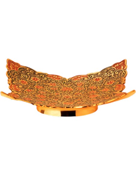 minakari plate tray for serving