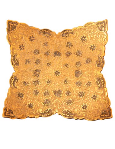 minakari plate golden tray for serving