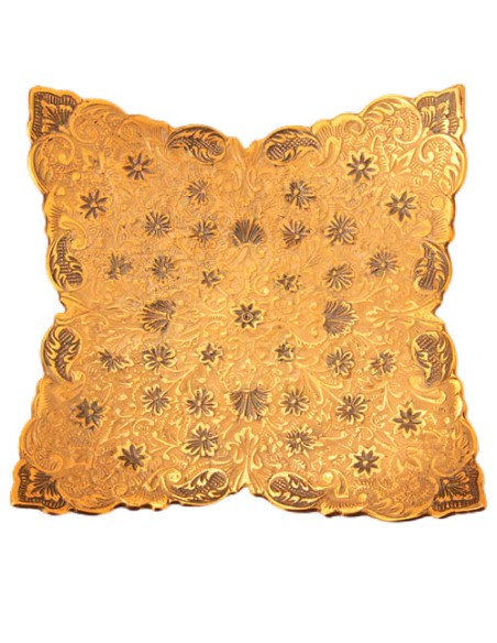 minakari plate golden tray for serving
