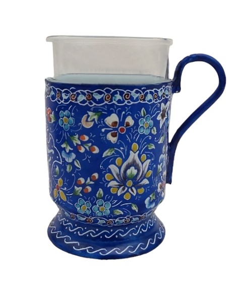 unique tea cup with minakari enamel unique tea cup with minakari enamel
