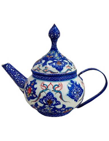 minakari enamel tea pot of a set