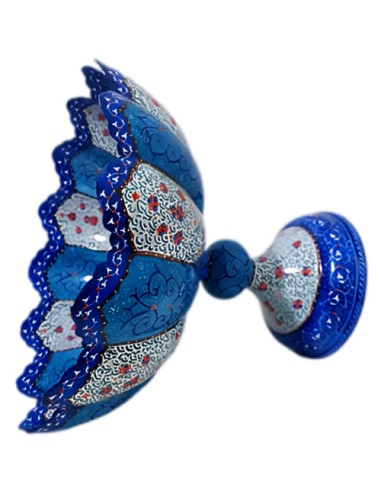 pedestal minakari serving dishes - bowl