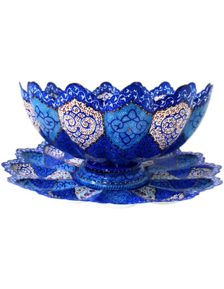 mina kari plate and bowl set