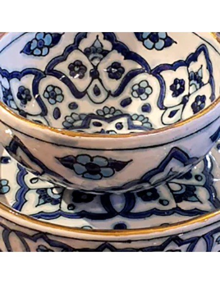 Pottery Serving Dishes Platter and Bowl