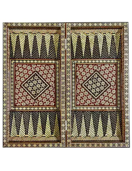 backgammon board Khatamkari