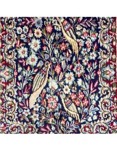 Kerman 2x3 Small Handmade Multicolor Rug RC-1896 - Center View