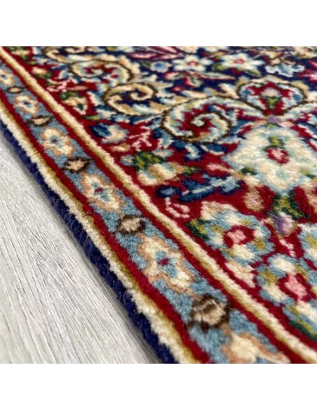 Kerman 2x3 Small Handmade Multicolor Rug RC-1896 - Edge View