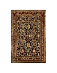 Tabriz 4x6 Small Multicolor Area Rug RC-1898 - Full View
