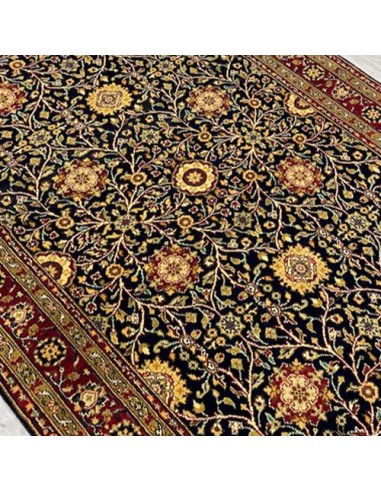 Tabriz 4x6 Small Multicolor Area Rug RC-1898 - Center View