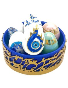 Persian Blue Potpourri bowl