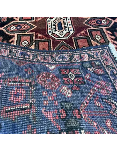 Zanjan 3x5 Handmade Multicolor Vintage Rug RC-1906 - Back View