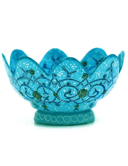 turquoise blue small bowl minakari turquoise blue small bowl minakari