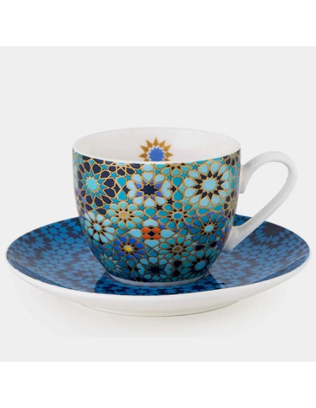 tea cup with Islamic art