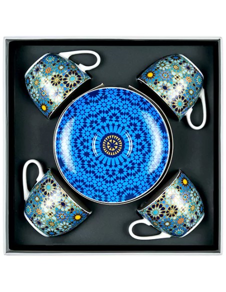 tea cups and saucer set Islamic art