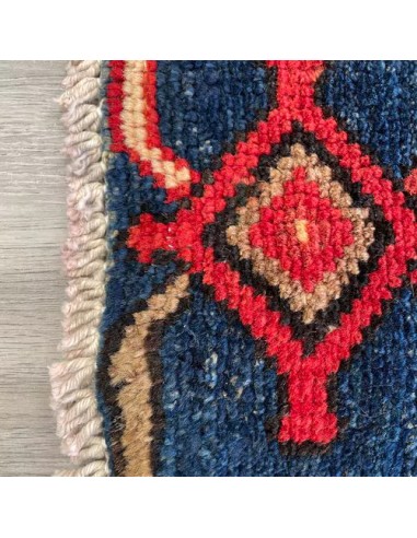 Zanjan 4x7 Handmade Red Vintage Rug RC-1913 - Edge VIew 2