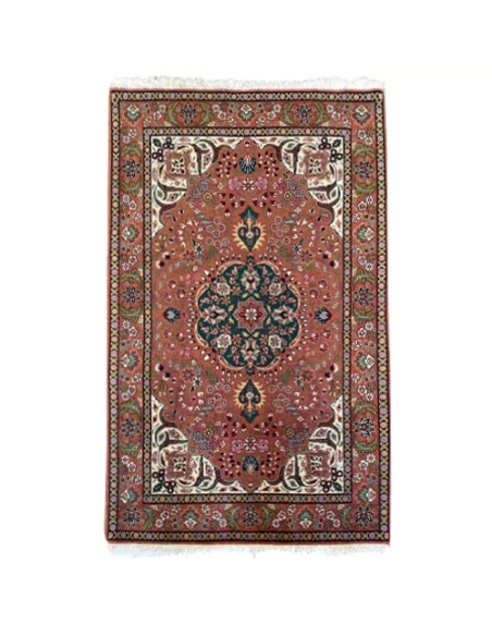 Tabriz 3x5 Handmade Red Rug RC-1915 - Full View