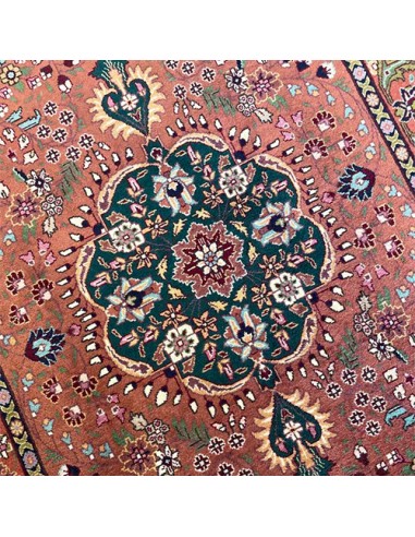 Tabriz 3x5 Handmade Red Rug RC-1915 - Center View