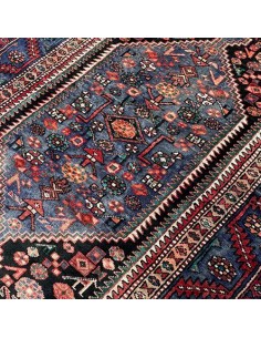 Zanjan 4x6 Red Vintage Area Rug RC-1941 - Full View 2