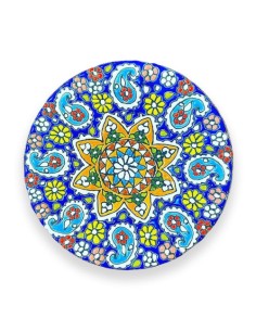 Modern Minakari Decorative Plate