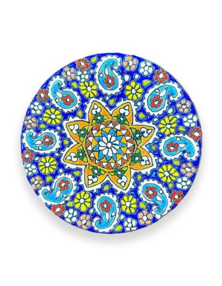 Modern Minakari Decorative Plate