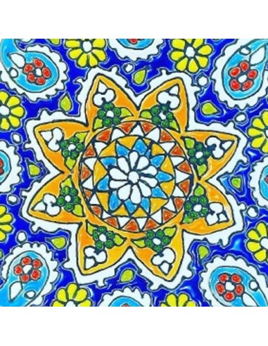 Minakari Decorative Plate