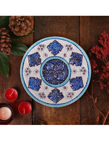 Minakari Decorative Plate