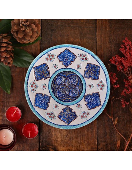 Minakari Decorative Plate Minakari Decorative Plate