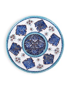 Minakari Enamel Decorative Plate