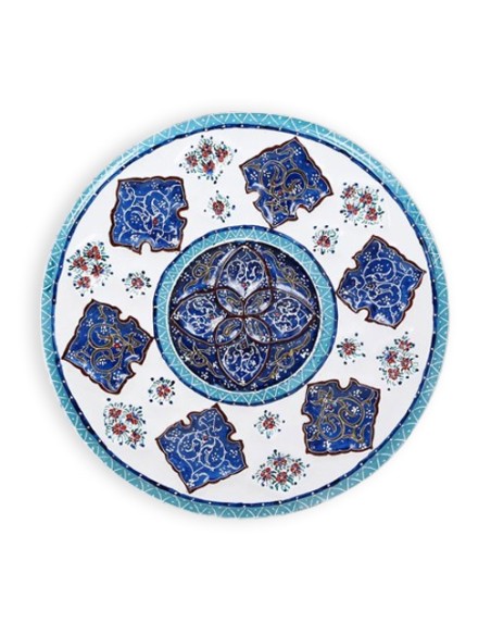 Minakari Enamel Decorative Plate Minakari Enamel Decorative Plate