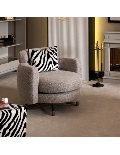 modern sofa chair with casters 2
