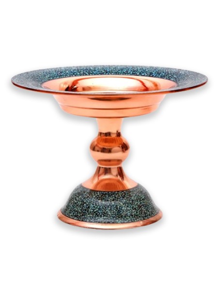 Turquoise Inlaid Candy Dish