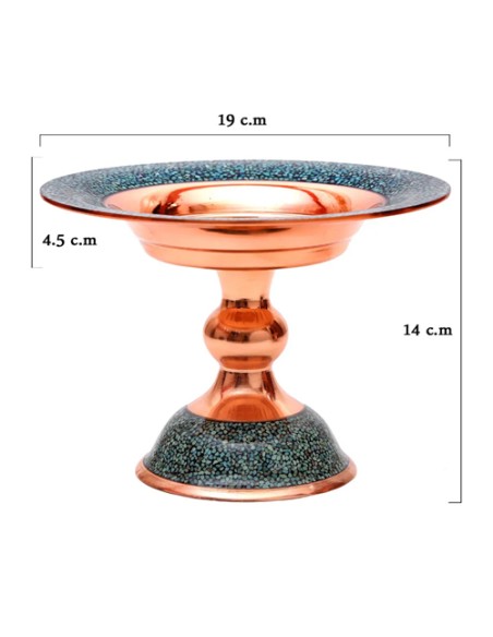 Buy Turquoise Inlaid Candy Dish