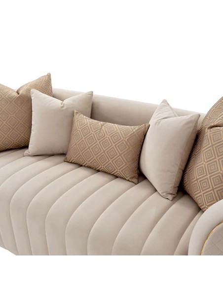 2 seater sofa with cushions
