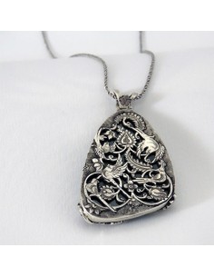 silver-pendant-malachite-stone 2