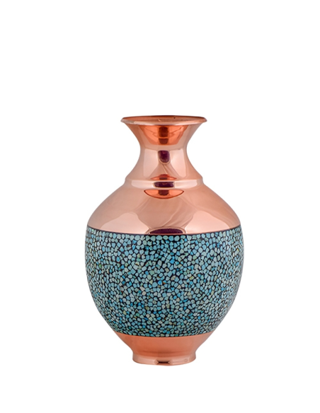 Handmade Turquoise Vase | Sale of Persian Turquoise Inlaying | CyrusCrafts Handmade Turquoise Vase | Sale of Persian Turquoise Inlaying | CyrusCrafts