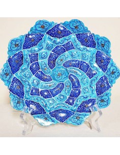 Decorative Minakari Wall Plate