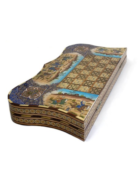 Chessboard and Backgammon Set