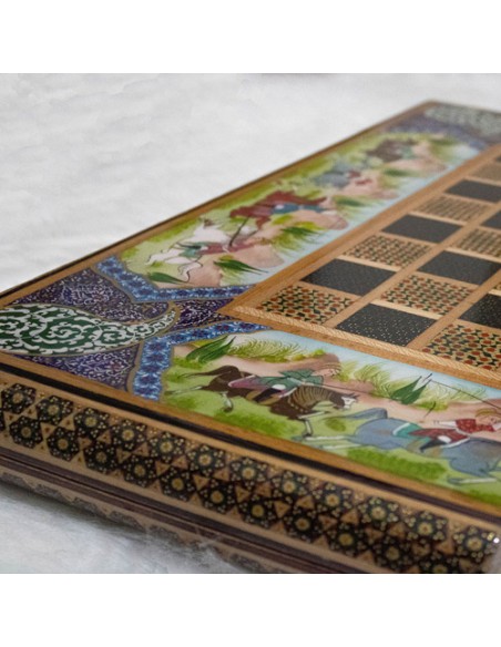 Handmade Chess and Backgammon Set