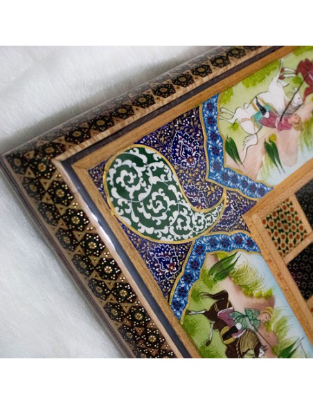 Khatam kari Chess and Backgammon Se